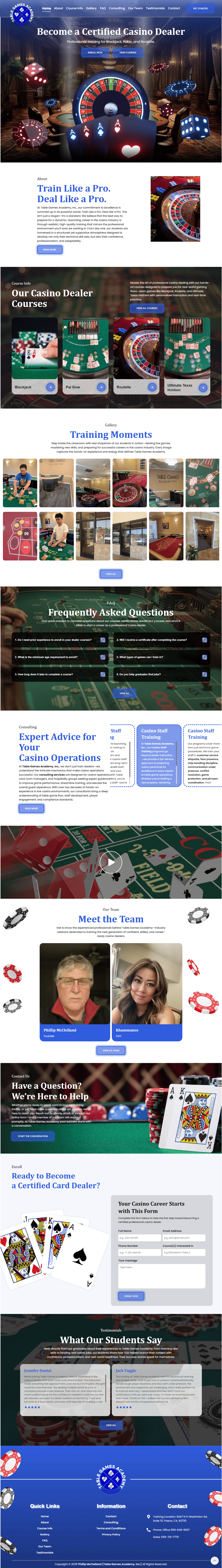 Table Games Academy
